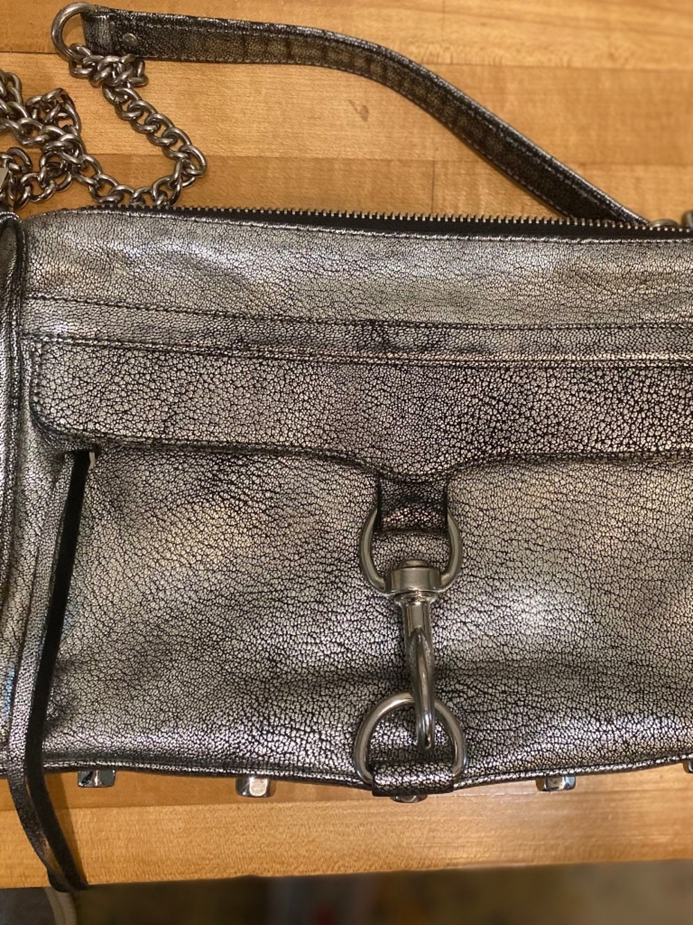 Rebecca Minkoff Silver Crossbody
